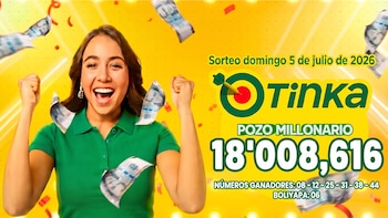 La Tinka del 5 de julio de 2026: estos fueron los números ganadores del sorteo