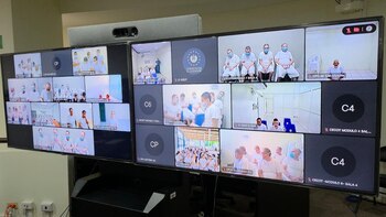 La audiencia se realiza bajo