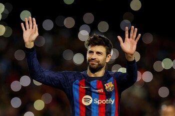 Piqué, el día de la