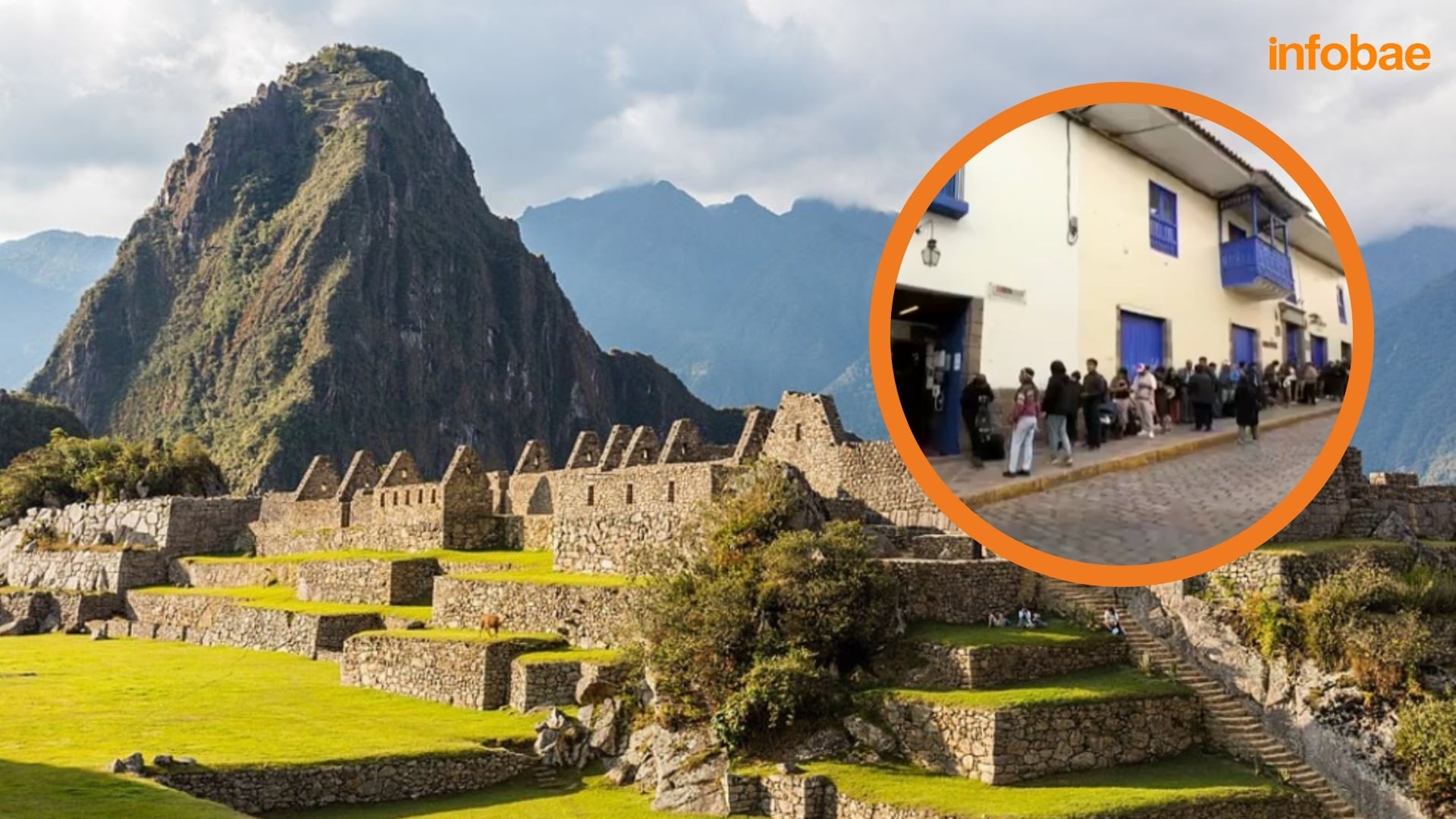 Denuncian caos en la venta de entradas a Machu Picchu - Crédito: Composición Infobae Perú