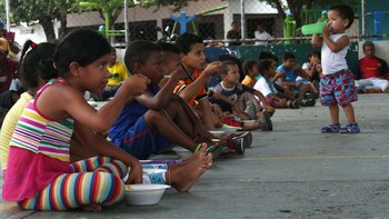 Casi un millón de niños