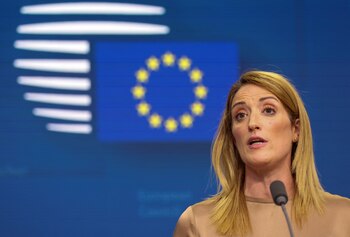 Roberta Metsola dijo que confiaba