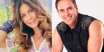 Paty Manterola y Xavier Ortiz