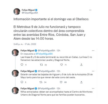 El Jefe de Gabinete de