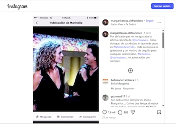 - crédito @margaritarosa.defrancisco/Instagram