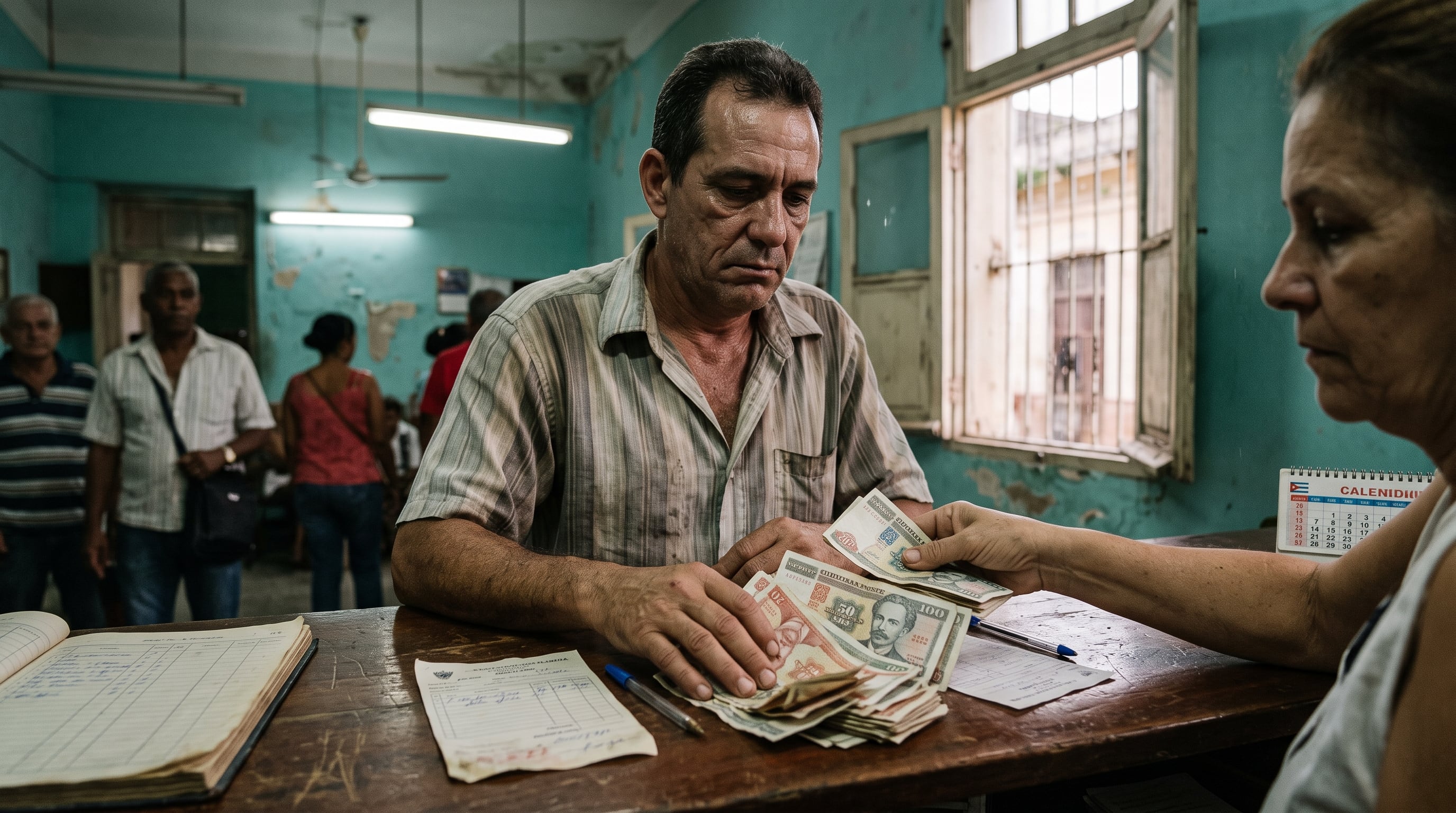 El salario mínimo mensual en Cuba cayó a un equivalente de 4,28 dólares en el mercado informal. (Imagen Ilustrativa Infobae)