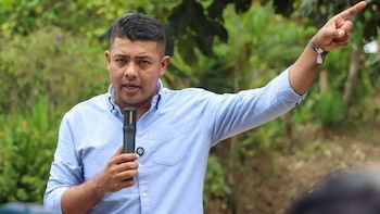 Alcalde de Planadas, Tolima, fue intimidado por hombres armados durante inauguración de obra
