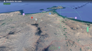 Google Earth - mapas - vuelos - tecnología - 15 de junio