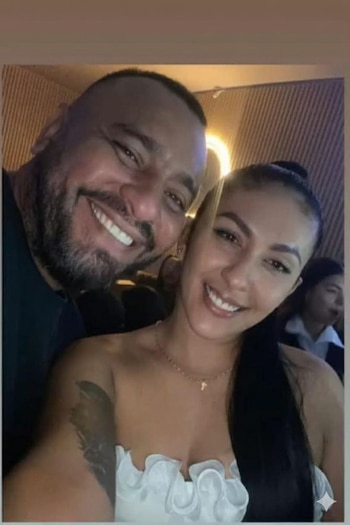 La pareja habría estado junta