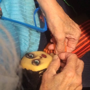 Nieves era costurera