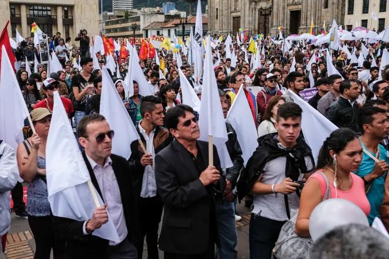 En 2026 se cumplen 10 años de la firma del acuerdo de paz con las Farc-EP - crédito AFP