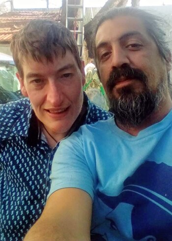 Matías y el director del