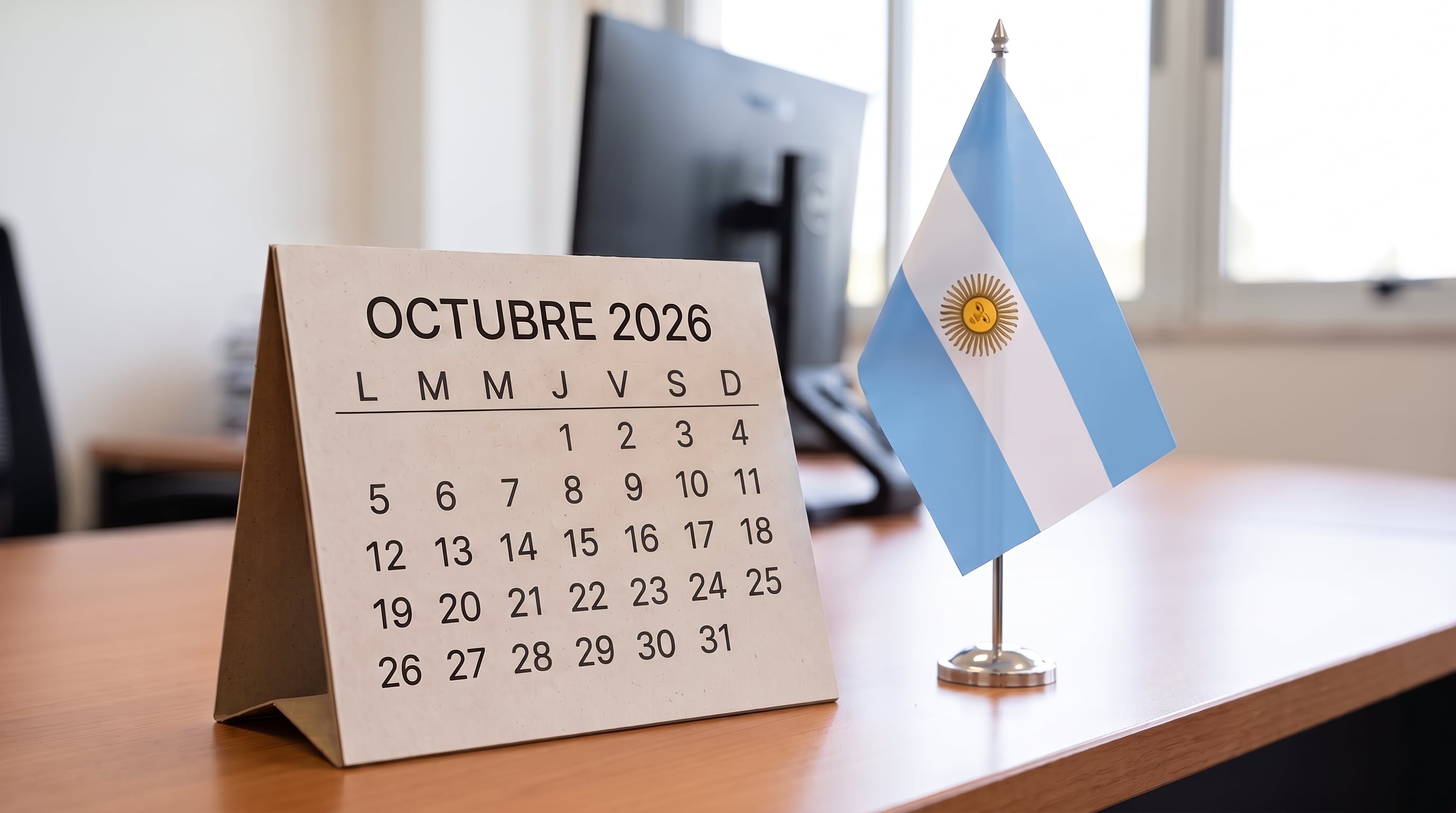 Calendario 2026: cuándo hay feriado y fin de semana largo en octubre