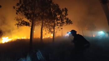 Alrededor de 60 brigadistas acudieron