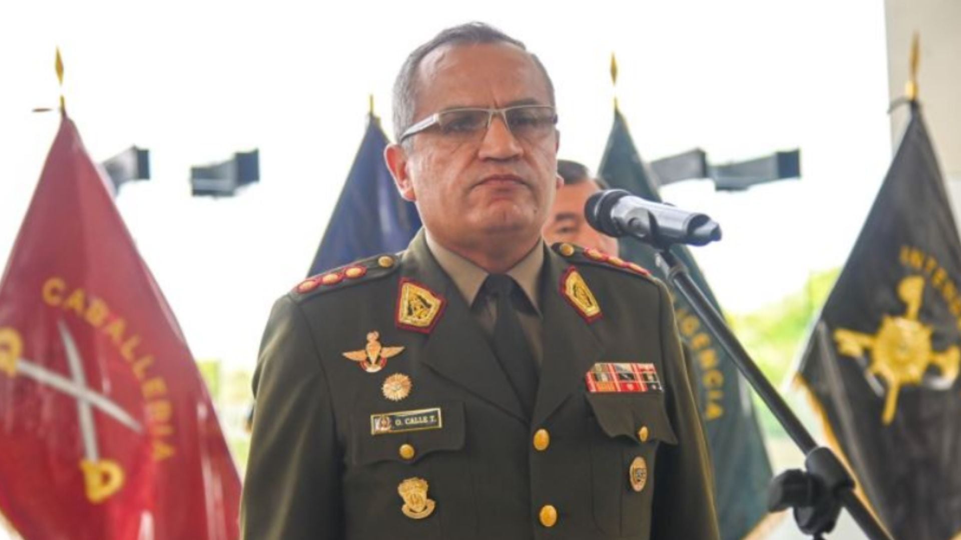 Nuevo comandante general del Ejército, Oswaldo Calle, fue investigado por la justicia