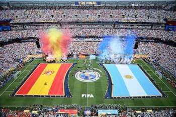 Final Copa Mundial de la FIFA 2026 – Argentina Vs España - Ceremonia e himnos