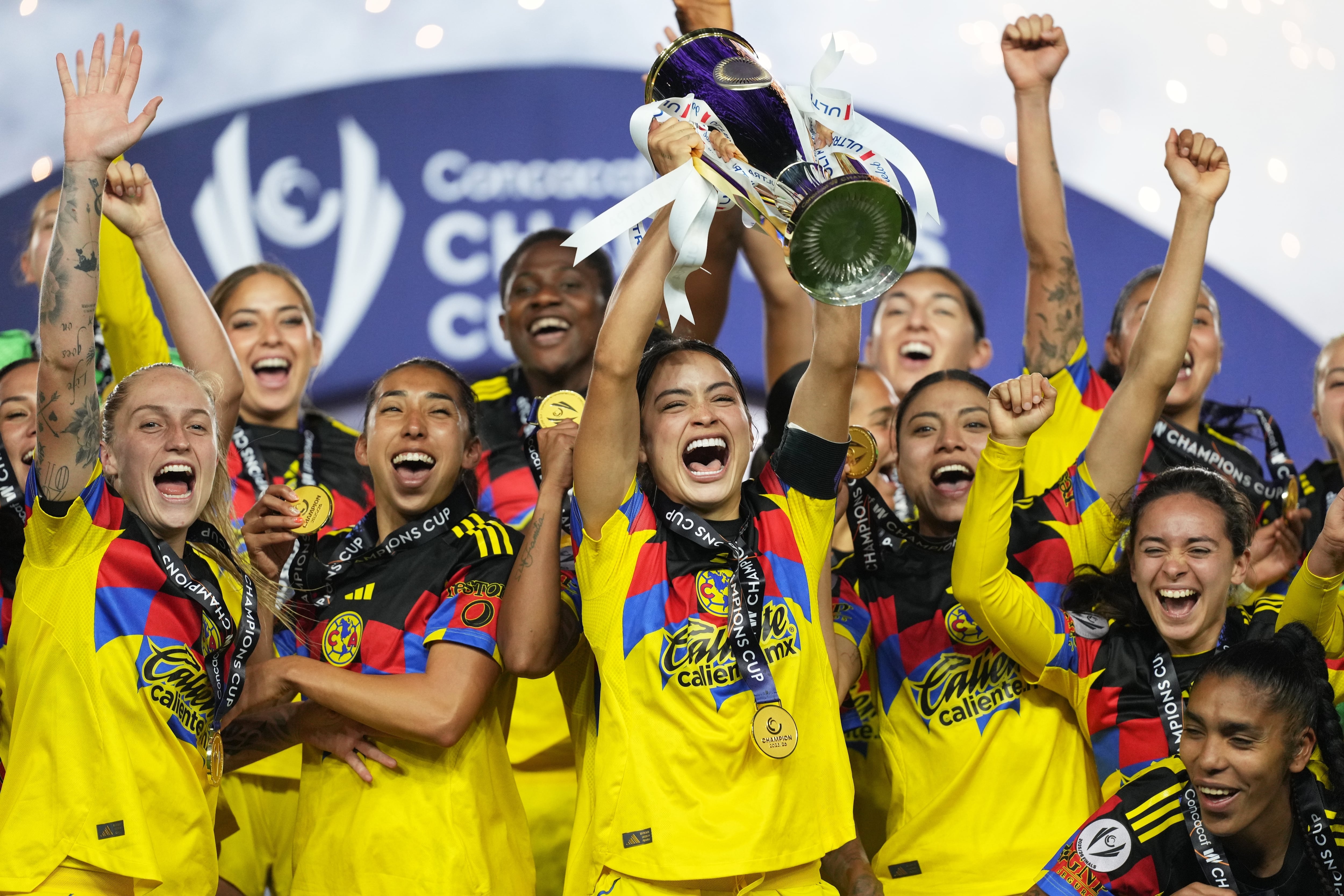 Scarlett Camberos es nominada al Balón de Oro 2026. (AP Foto/Fernando Llano)