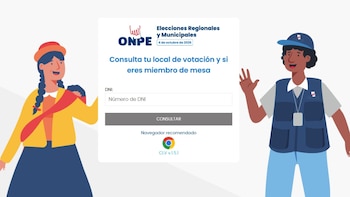 ERM 2026: Consulta tu local de votación para este domingo 4 de octubre