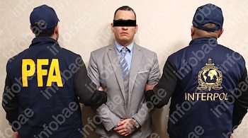 Detención de Rodolfo Junior Aguirre Covarrubias