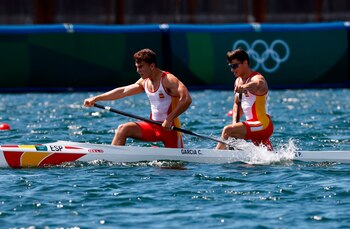 Cayetano García (i) y Pablo