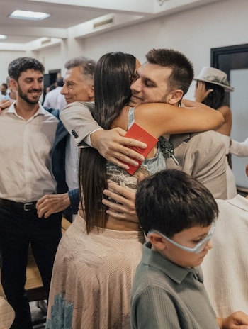 Mauricio Macri estuvo presente en