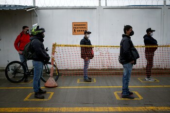 Trabajadores de una empresa constructora