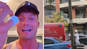 Ian Lucas habló después de su accidente doméstico: “Sangré muchísimo”