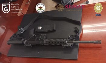 En el lugar también fueron