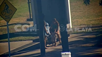 Las imágenes de los captores