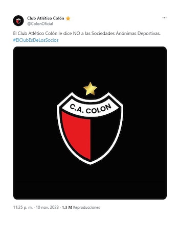 Los clubes se expresaron contra las Sociedades Anónimas