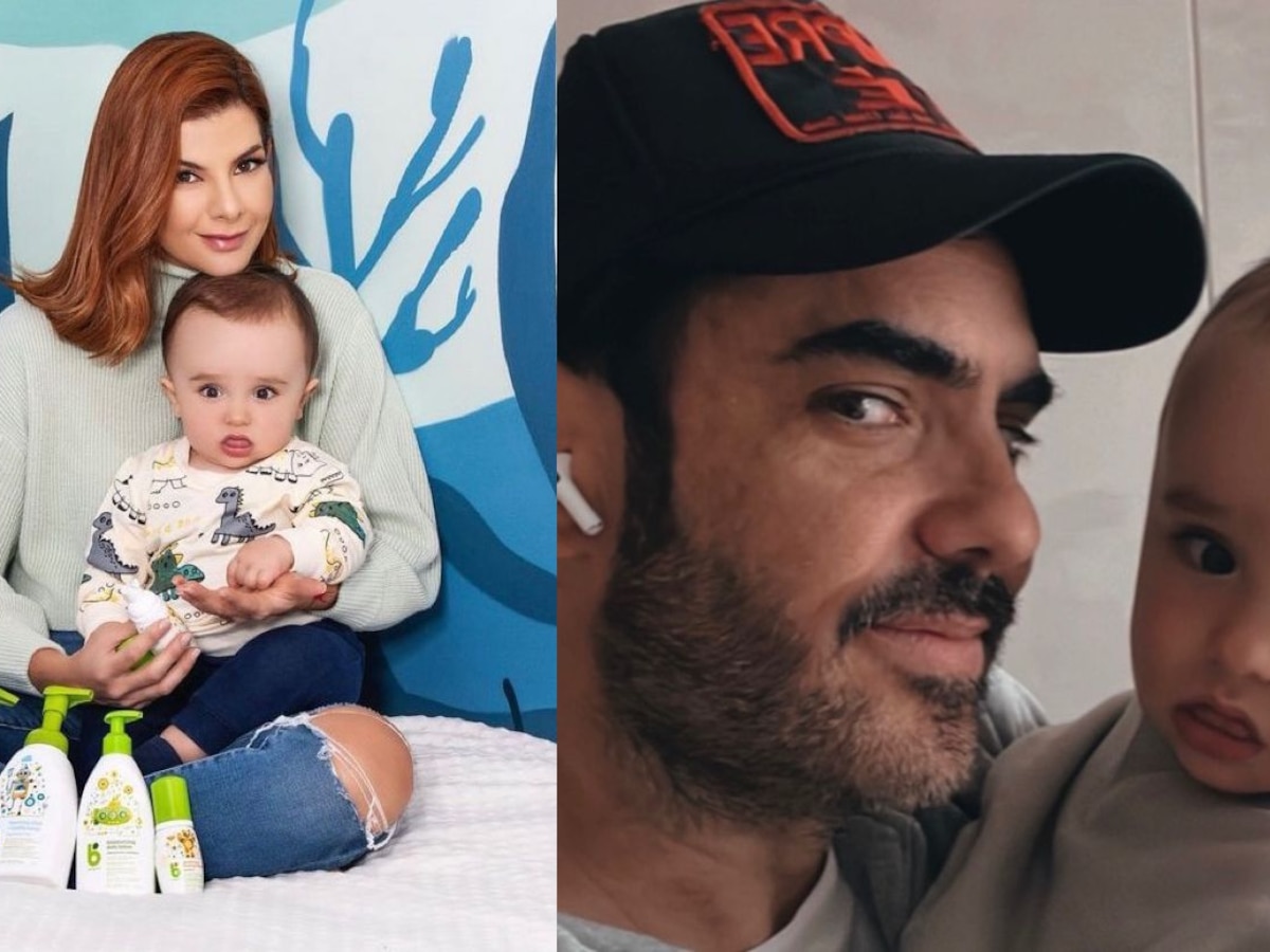 La separación de Carolina Cruz y Lincoln Palomeque no fue excusa para dejar de celebrar los 14 meses de Salvador - Infobae