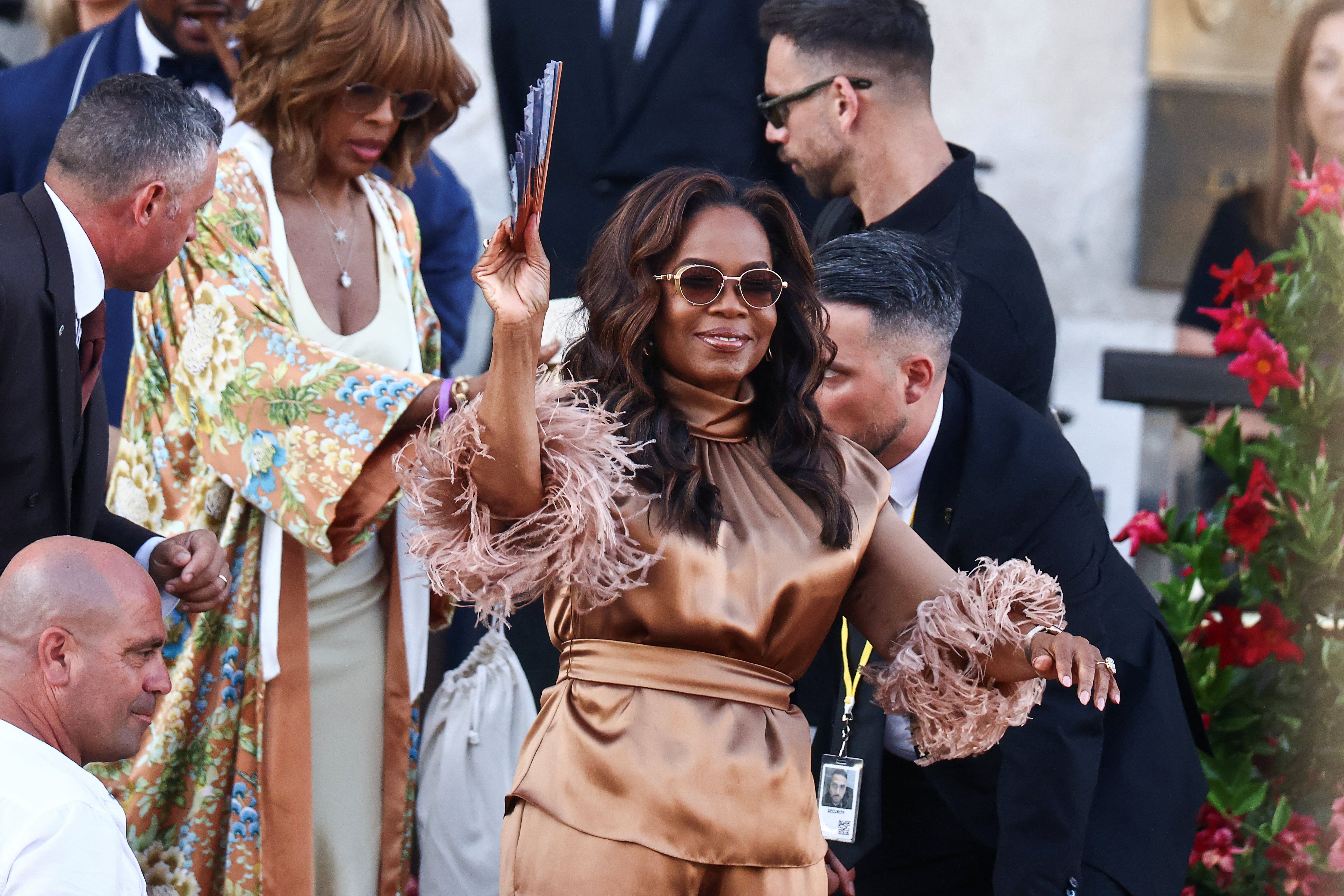 Personalidades como Oprah Winfrey fueron parte de la celebración. (Foto: REUTERS/Yara Nardi)