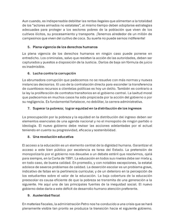 Manifiesto - crédito suministrada