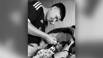 “Un dolor que no se puede explicar”: la cruda despedida de los papás del bebé de 10 días que murió en un accidente