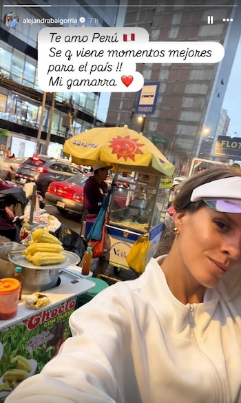 Celebridades se unen por el Perú: los mensajes de Ale Baigorria, Korina, Julián Zucchi, Karen Schwarz y Gianella Neyra. Captura: IG.