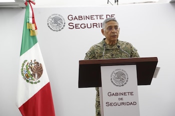 Secretario de Marina en conferencia de prensa