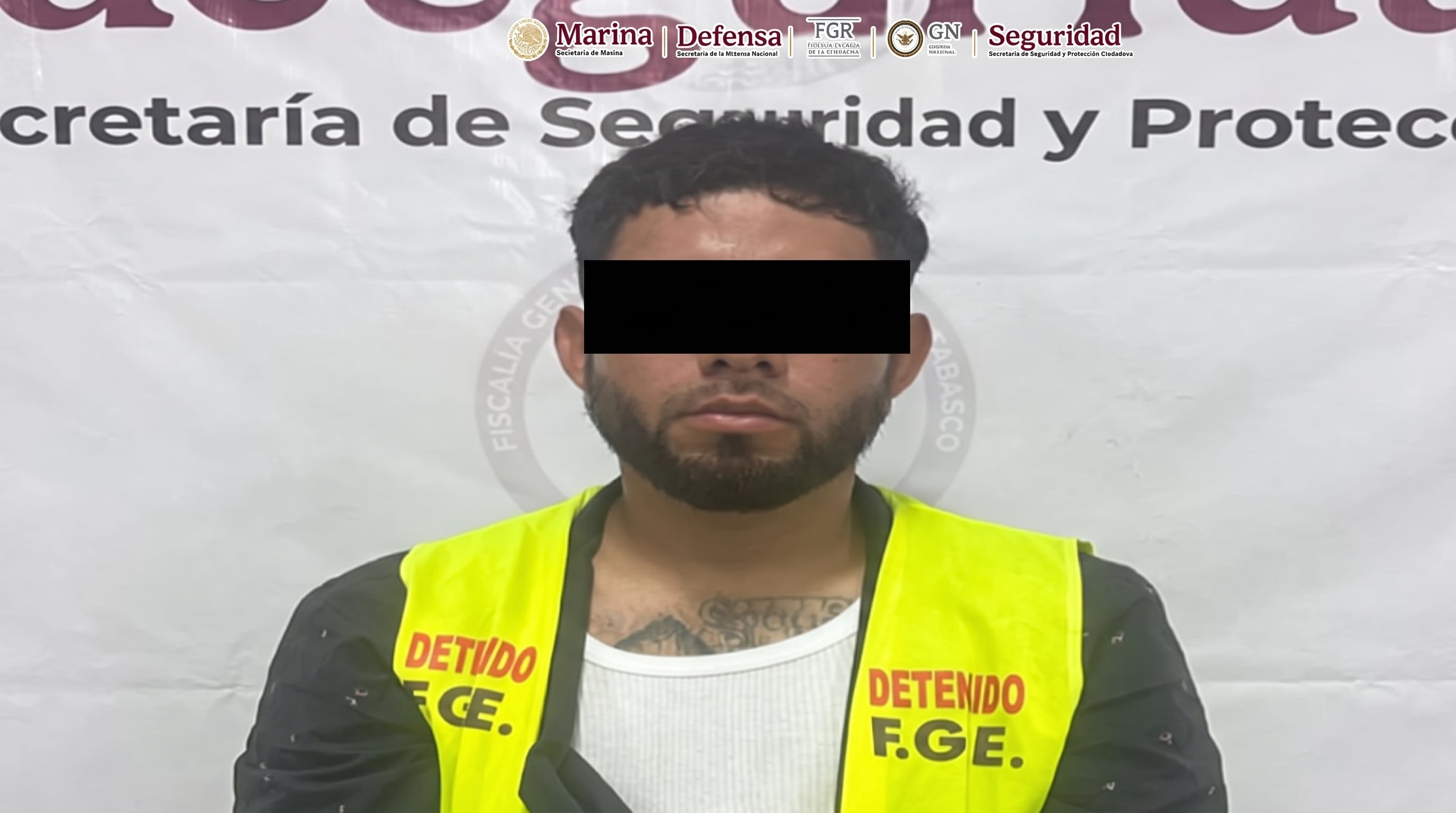 Detienen en Tabasco a "El Cabra", líder de la Mara 18 buscado por El Salvador