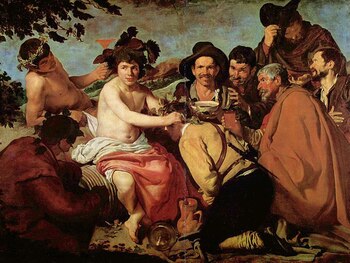 "El triunfo de Baco" o