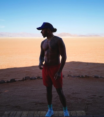 El estado físico de Lewis Hamilton