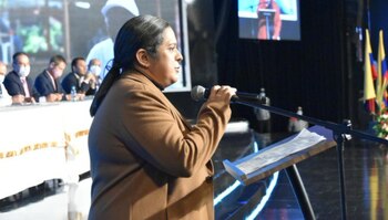 Eucaris Salas, reconocida lideresa en