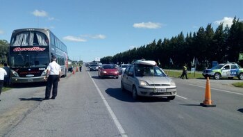 Detuvieron a dos choferes de