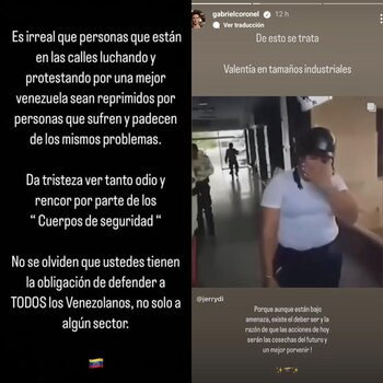 El actor venezolano envió un