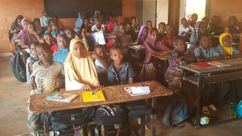 Una de las escuelas de