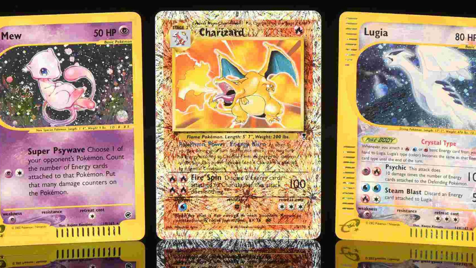 Un jubilado guardó cartas Pokémon en su ático durante 15 años y las vendió por 2 millones de dólares. (Ewbank's Auctions)