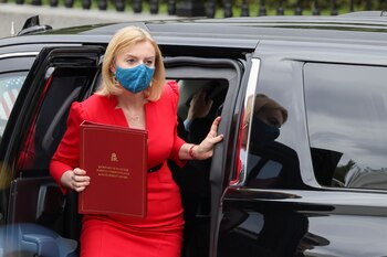 La ministra británica de Exteriores,