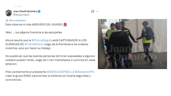 Esta fue la denuncia de Juan David Quintero - crédito @JD_Quinteror/X