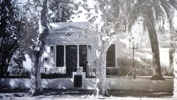 Material histórico de la casona