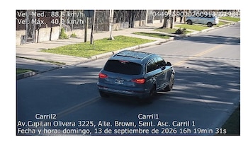 A 88 en una calle de 40: una reciente multa del Audi Q7 en Almirante Brown