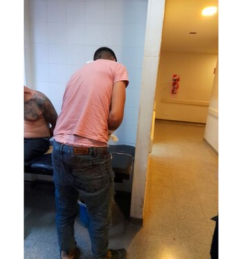 Los detenidos fueron trasladados a