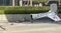 Se estrelló un avión en la Citic Tower, el edificio más alto de Beijing